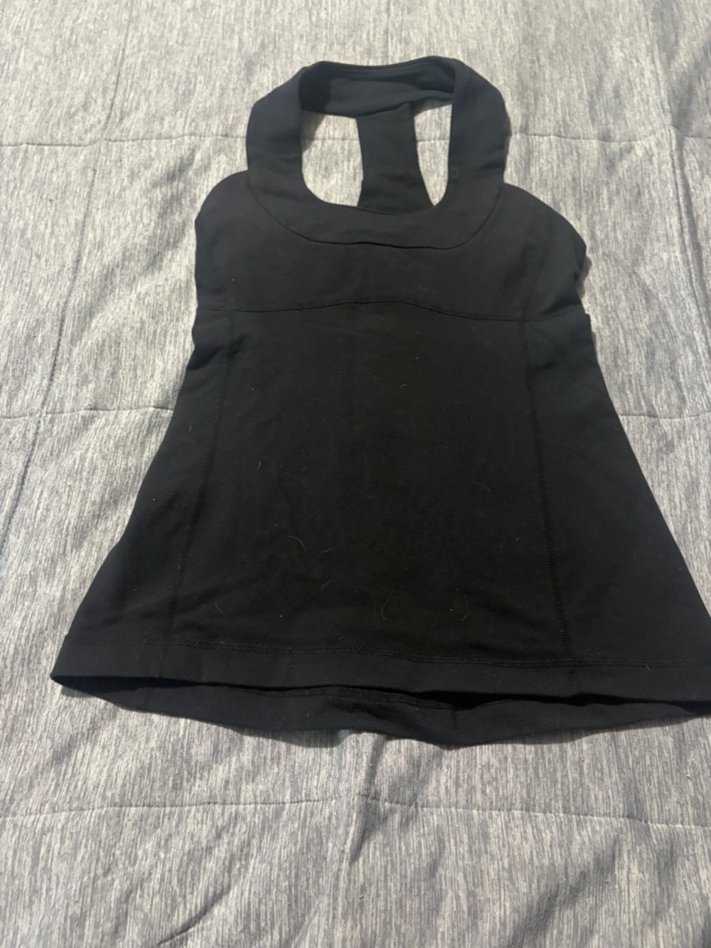Black Lululemon Tank Top Size 4